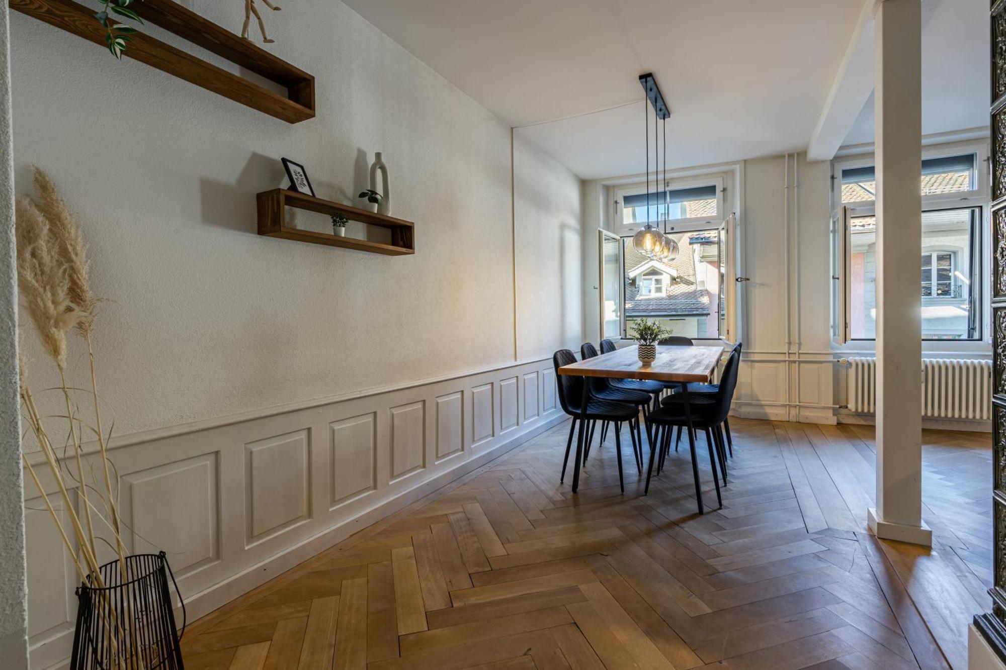 Historische Wohnung Im Herzen Der Thuner Altstadt 外观 照片