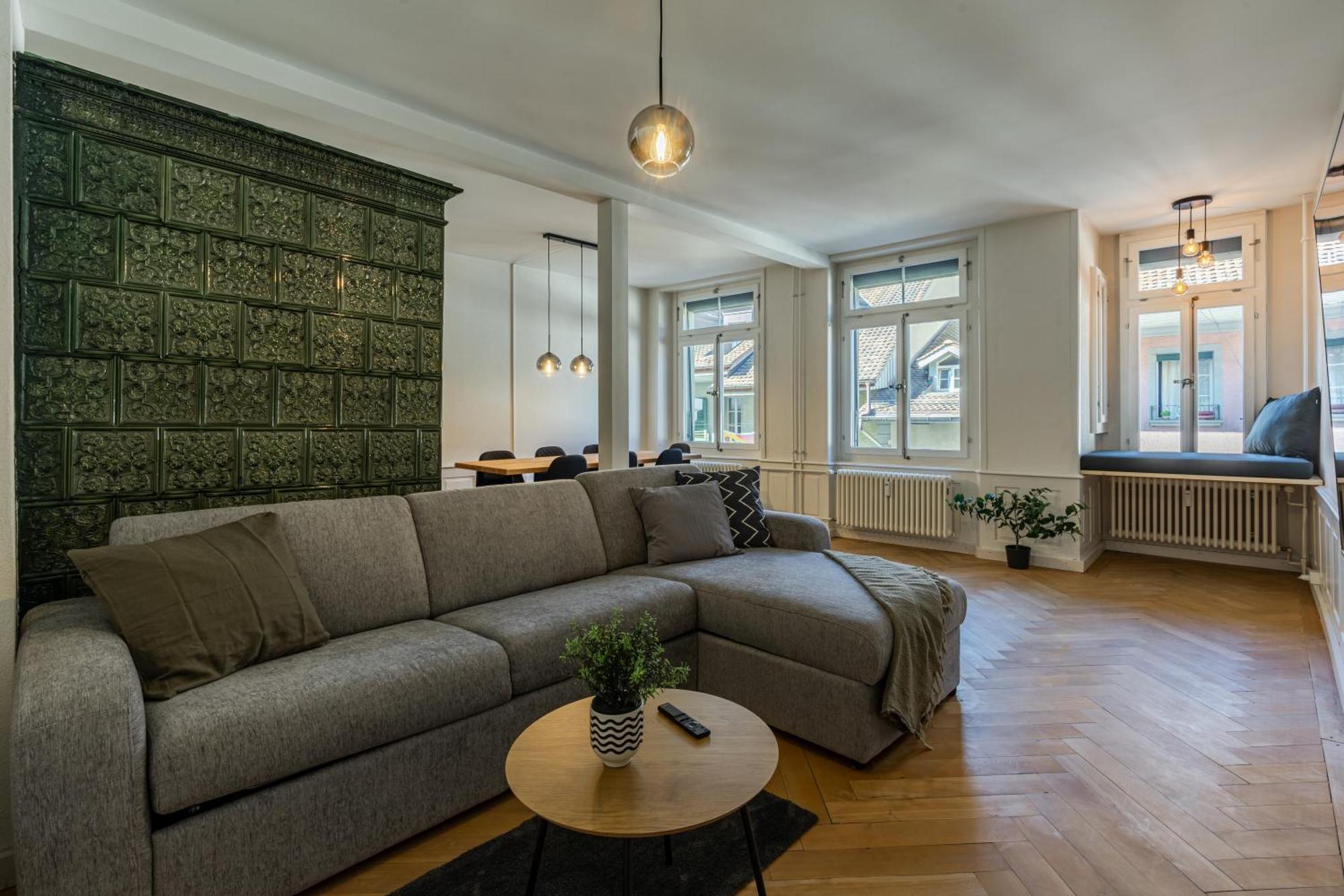 Historische Wohnung Im Herzen Der Thuner Altstadt 外观 照片