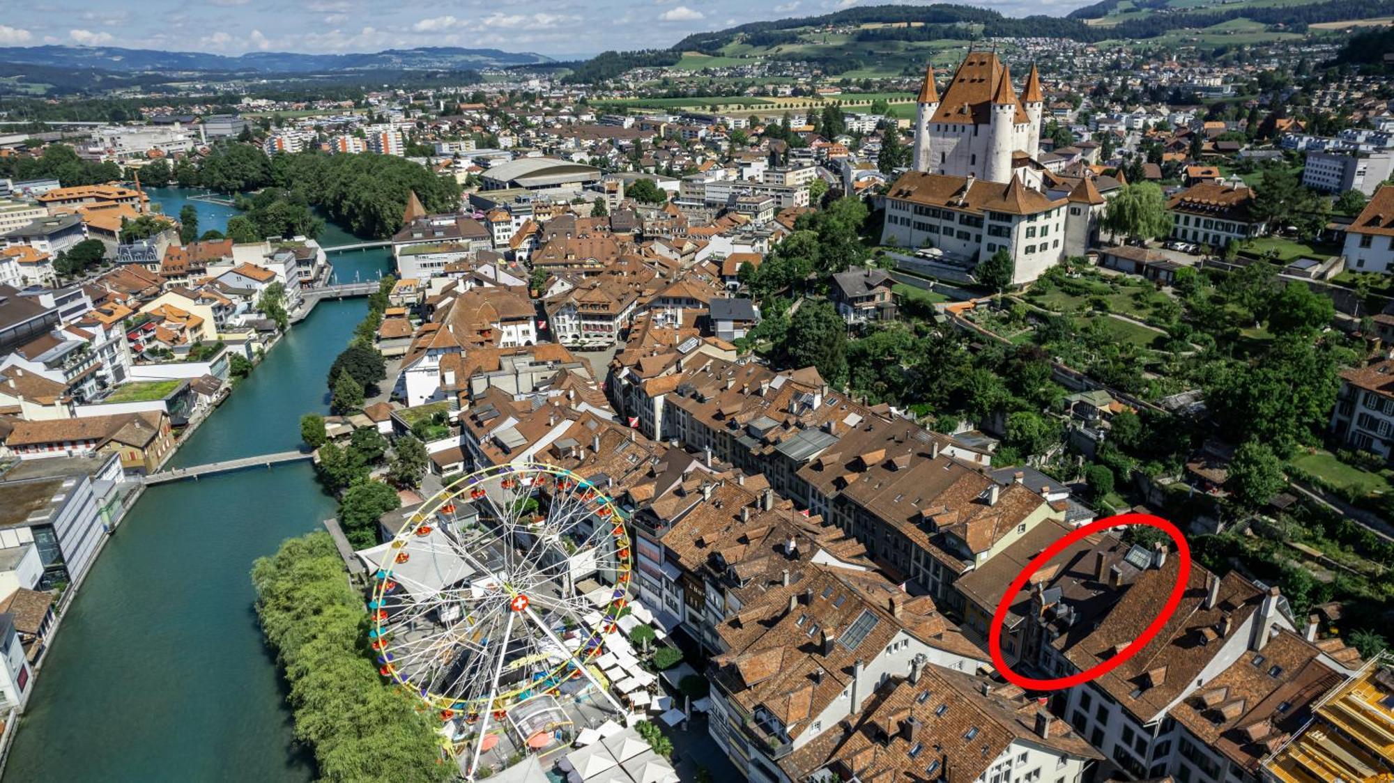 Historische Wohnung Im Herzen Der Thuner Altstadt 外观 照片